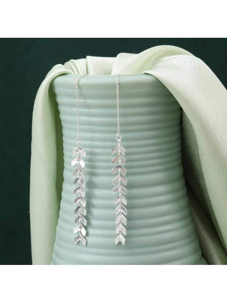     			Maira 925 Sterling Silver Silver Earring