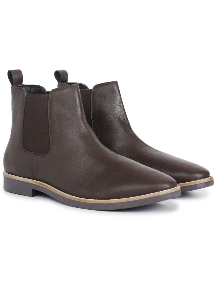     			Yoho Brown Men's Chelsea Boots