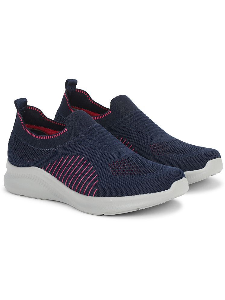     			Aqualite Navy Blue Women's Slip On