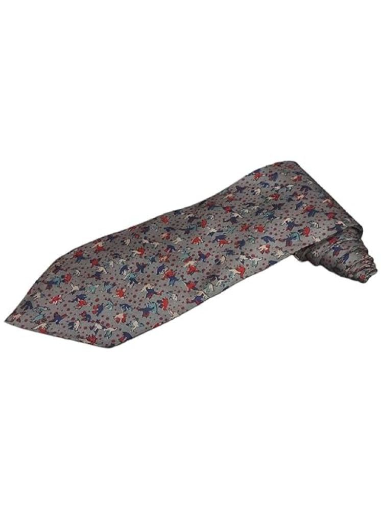     			Denmarc Multi Floral Silk Necktie