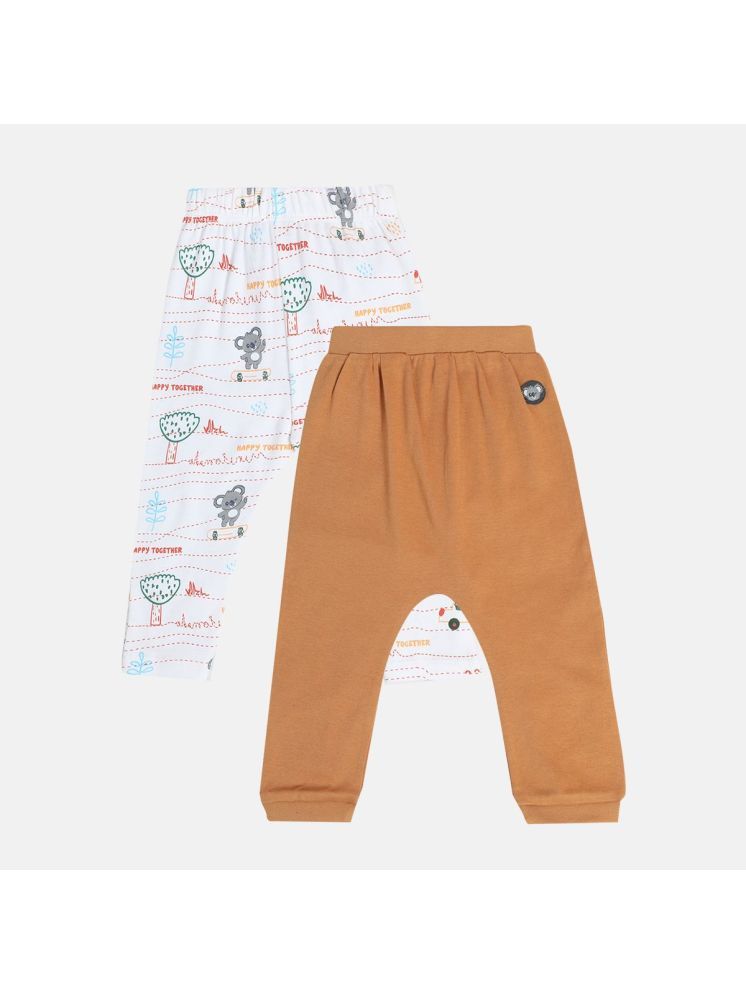     			MINI KLUB Pack of 2 Baby Boys 100% Cotton Trousers ( Multicolor )