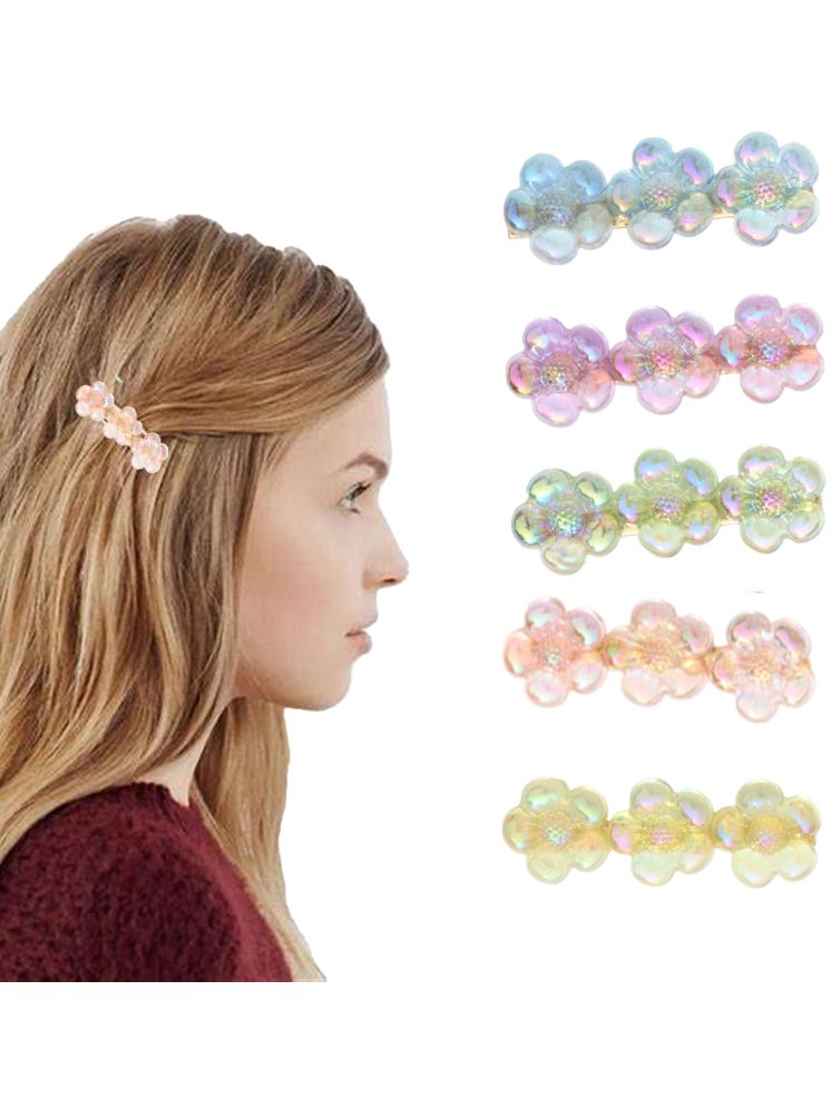     			Unicorn Multi Women's Hair Clip ( Pack of 1 )