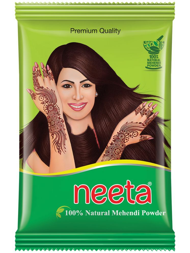     			Neeta 100% Natural Mehendi Powder Henna Mehandi Powder Ammonia Free Henna 500 g