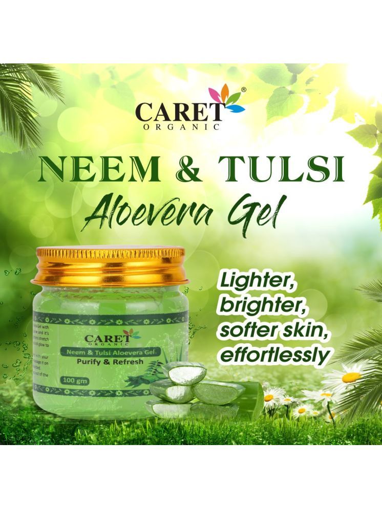     			Caret Organic Neem & Tulsi Shaving Gel 100 g