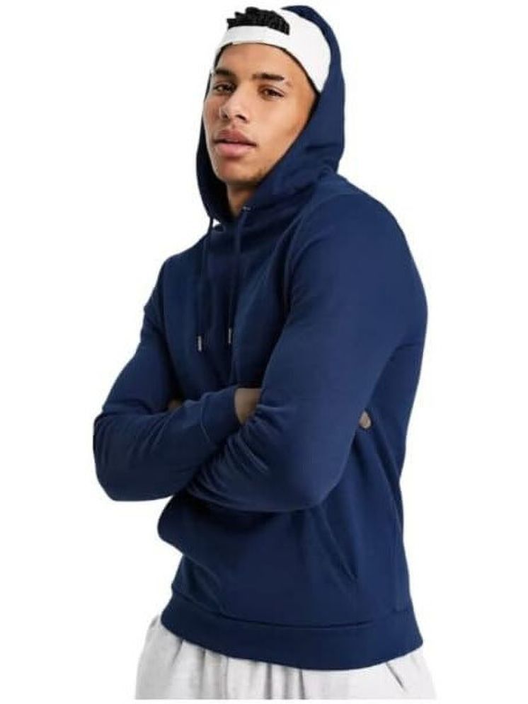     			Comio Cotton Blend Hooded Men's Sweatshirt - Blue ( Pack of 1 )