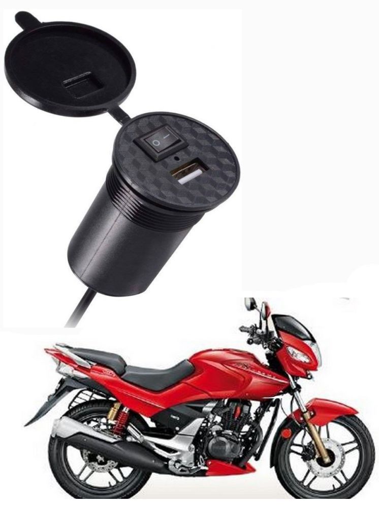     			Hero All Bike Model Black USB  Bike Charger