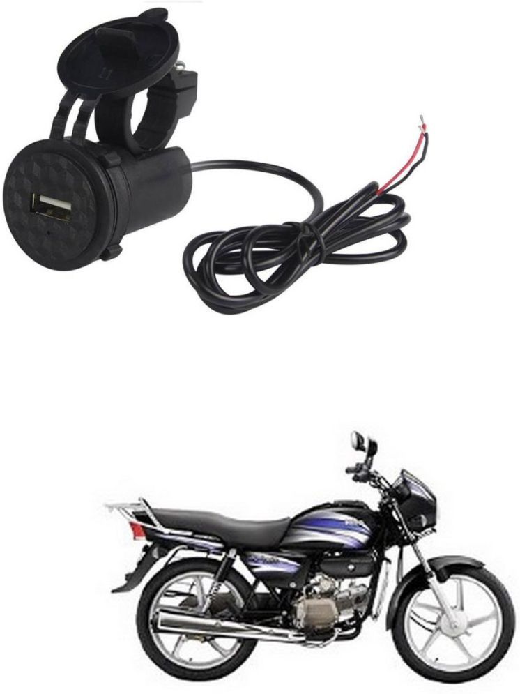     			Hero Splendor Pro Black USB  Bike Charger