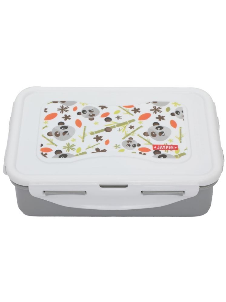     			Jaypee - Dark Grey Plastic Lunch Box ( Pack of 1 )