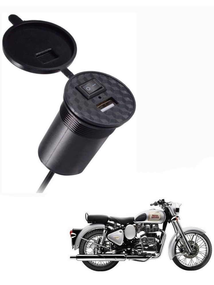     			Royal EnfieldClassic Black USB  Bike Charger