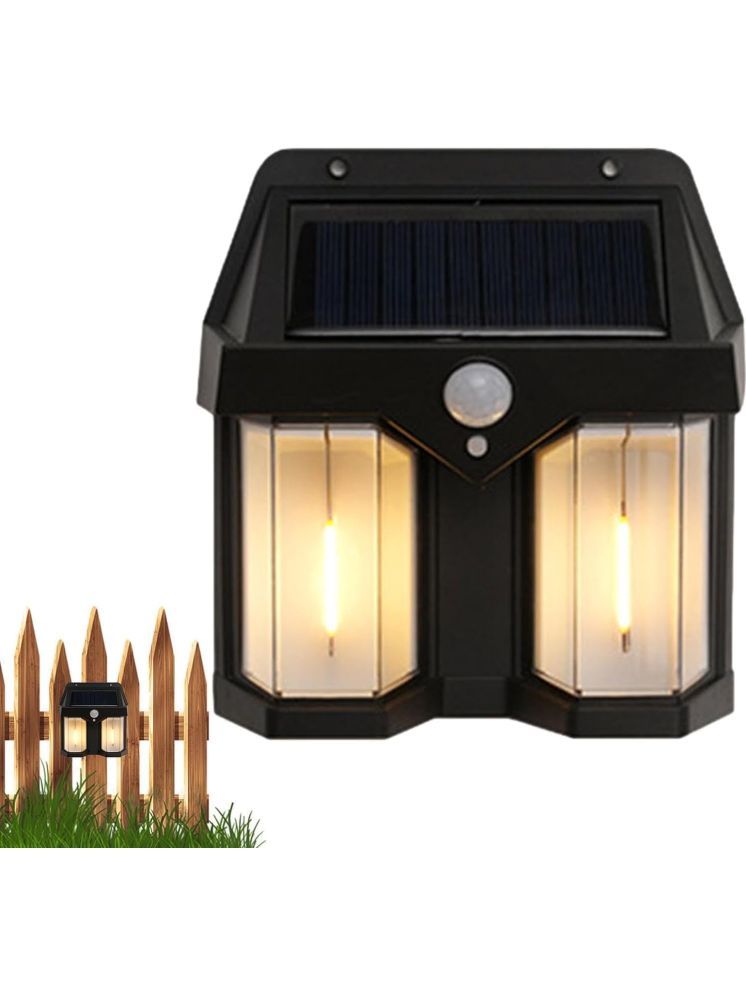     			SPARKWORLD 5W Solar Outdoor Wall Light ( Pack of 1 )