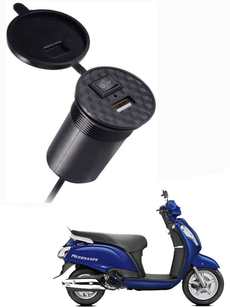     			Suzuki All Bike Model Black USB  Bike Charger