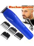 JMALL Rechargeable Clipper Blue Cordless Beard Trimmer With 40 minutes Runtime