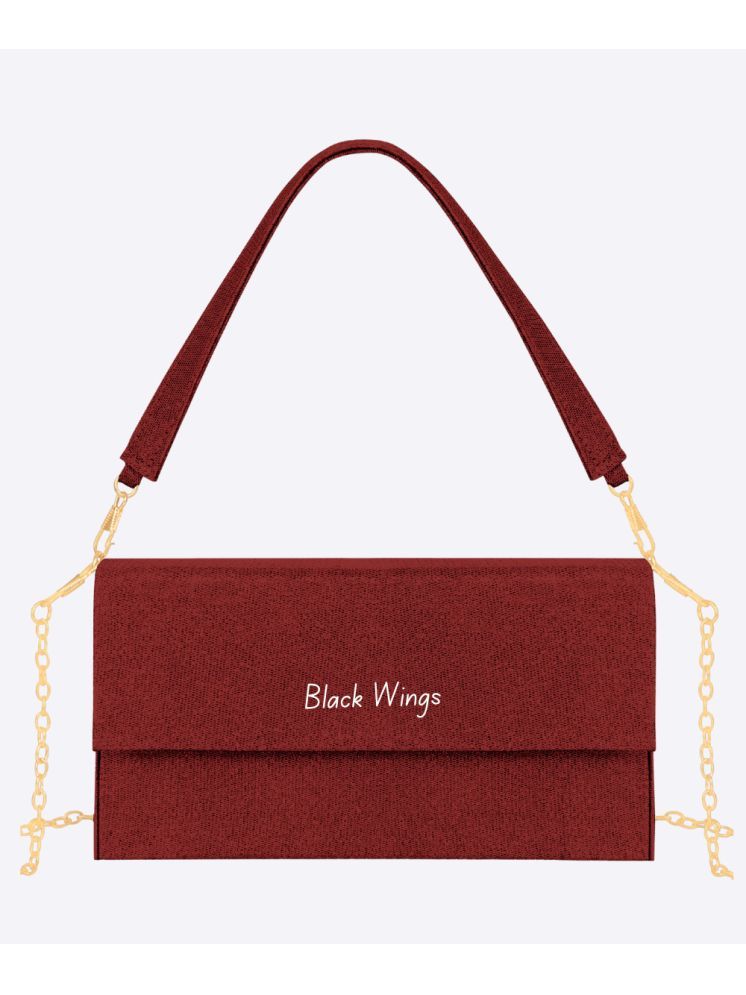     			BLACK WINGS Sling Bag PU Set of 1 ( Maroon )