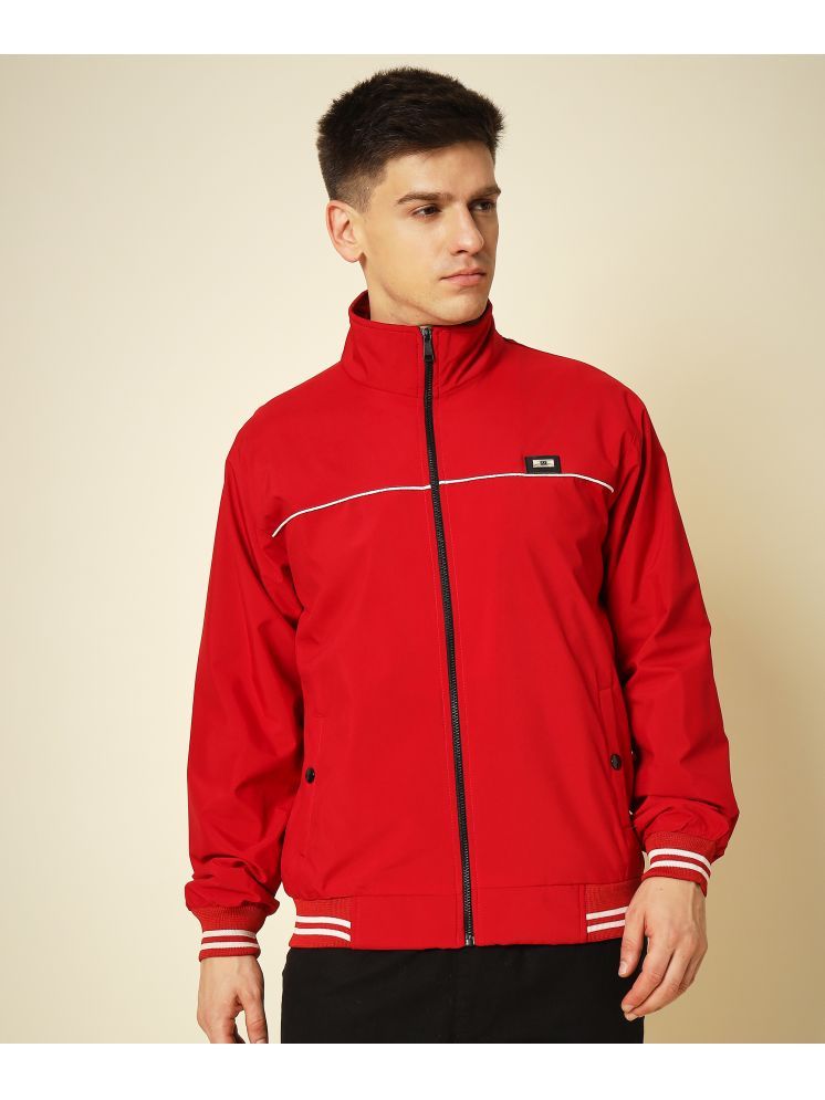     			HEMLOCK Polyester Men's Windcheater Jacket - Red ( Pack of 1 )