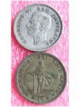 SOUTH AFRICA 1 Shilling - George VI (1S) 1951-1952 Coin Silver (.500)  5.66 g   23.7 mm