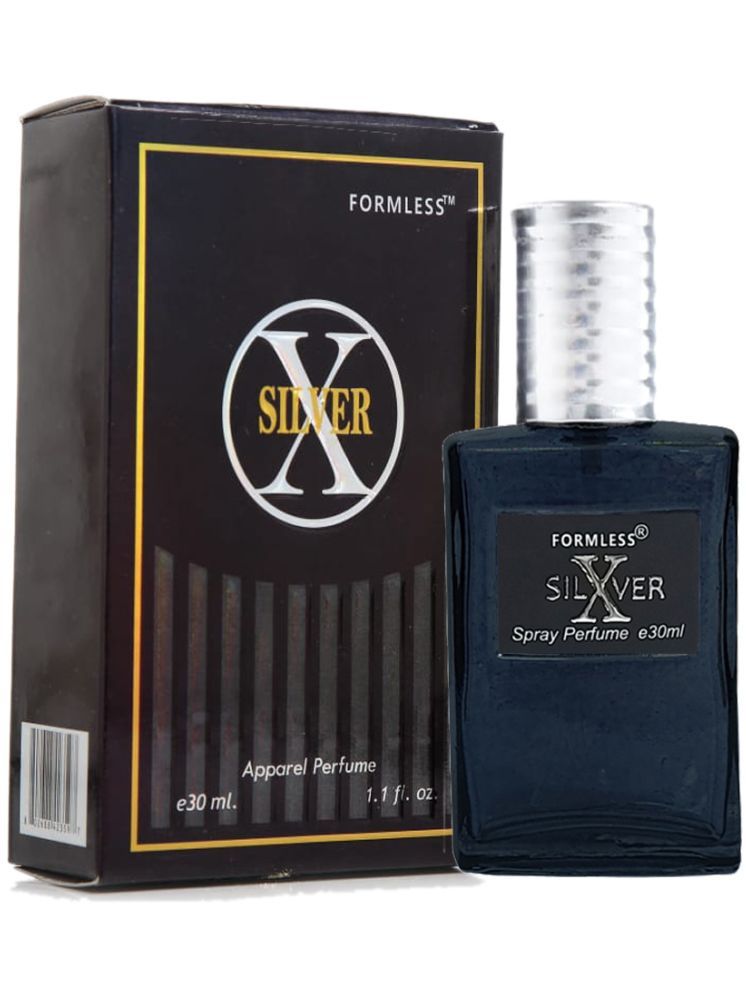     			Formless X Silver 30ml Deodorant Spray & Perfume for Unisex 30 ml ( Pack of 1 )