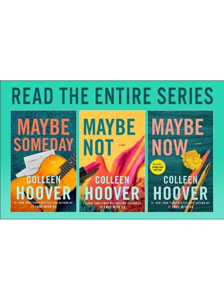     			Maybe Someday & Maybe Now & Maybe Not A Novella By Colleen Hoover , Paperback 2022