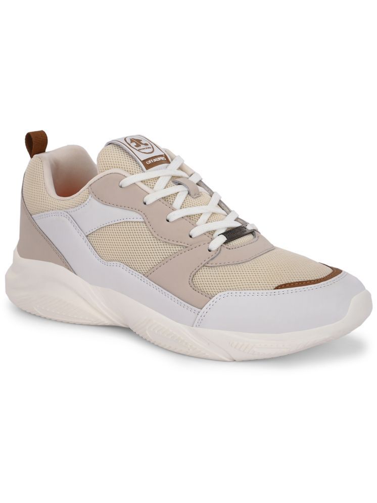     			OFF LIMITS HACHIKO Cream Men's Sports Running Shoes