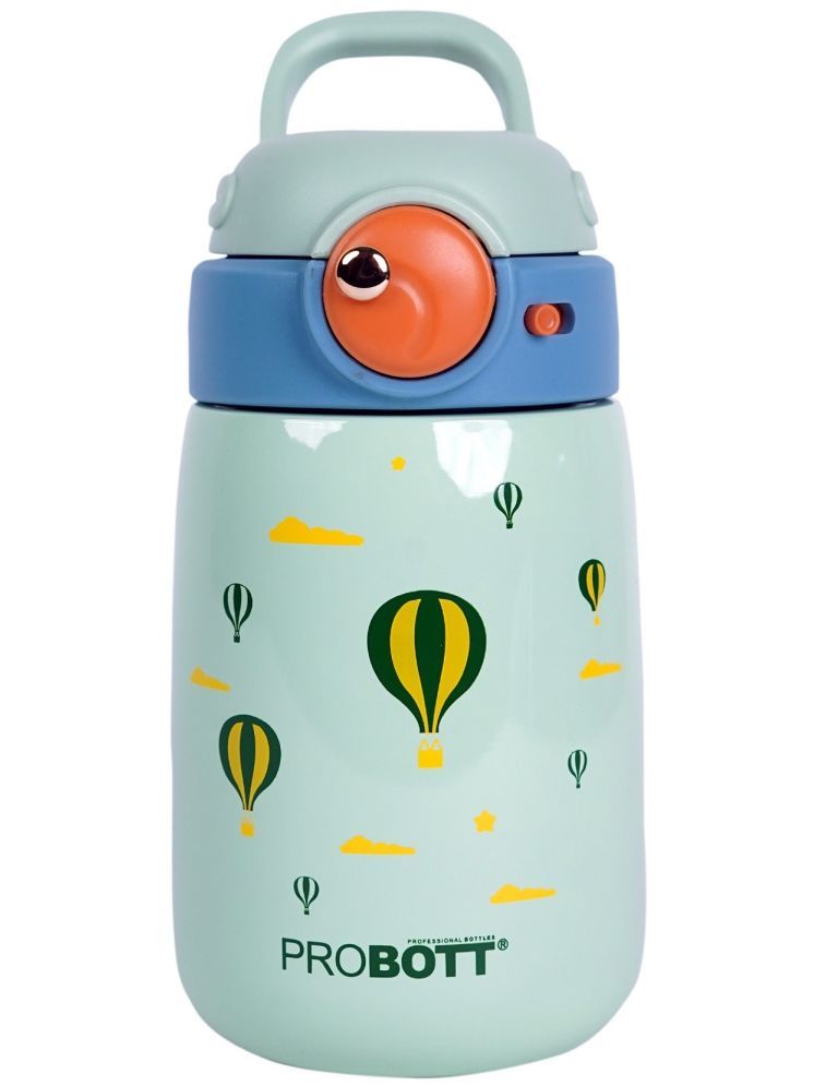     			Probott Cool Kid 360ml Green Steel Flask ( 350 ml )