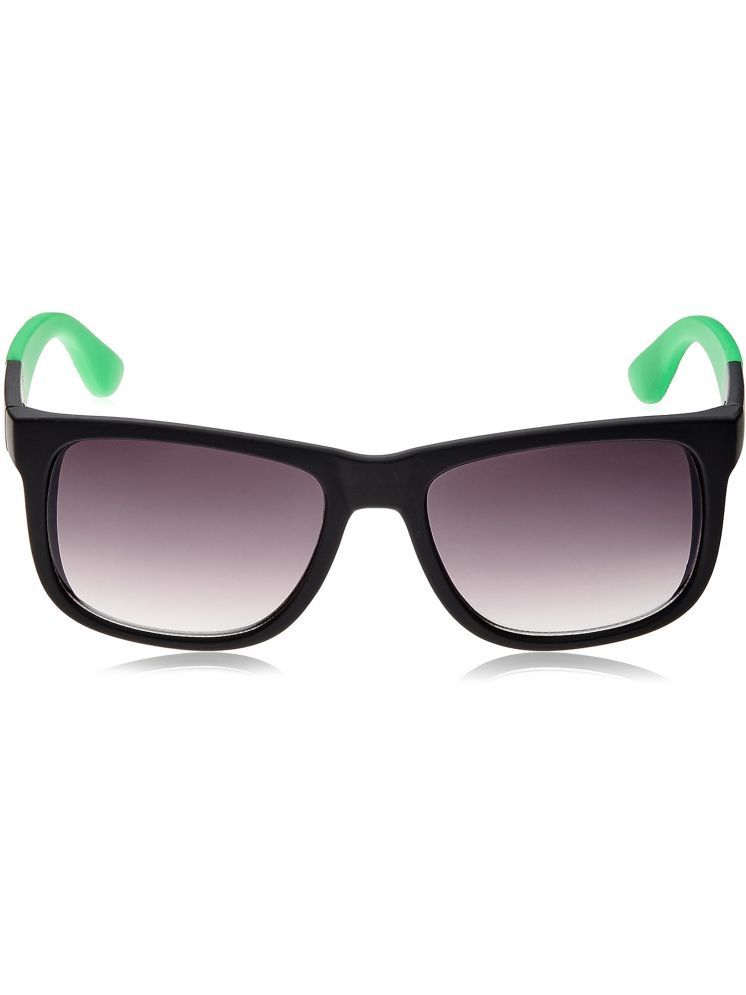     			Sunnies Black Square Sunglasses ( Pack of 1 )