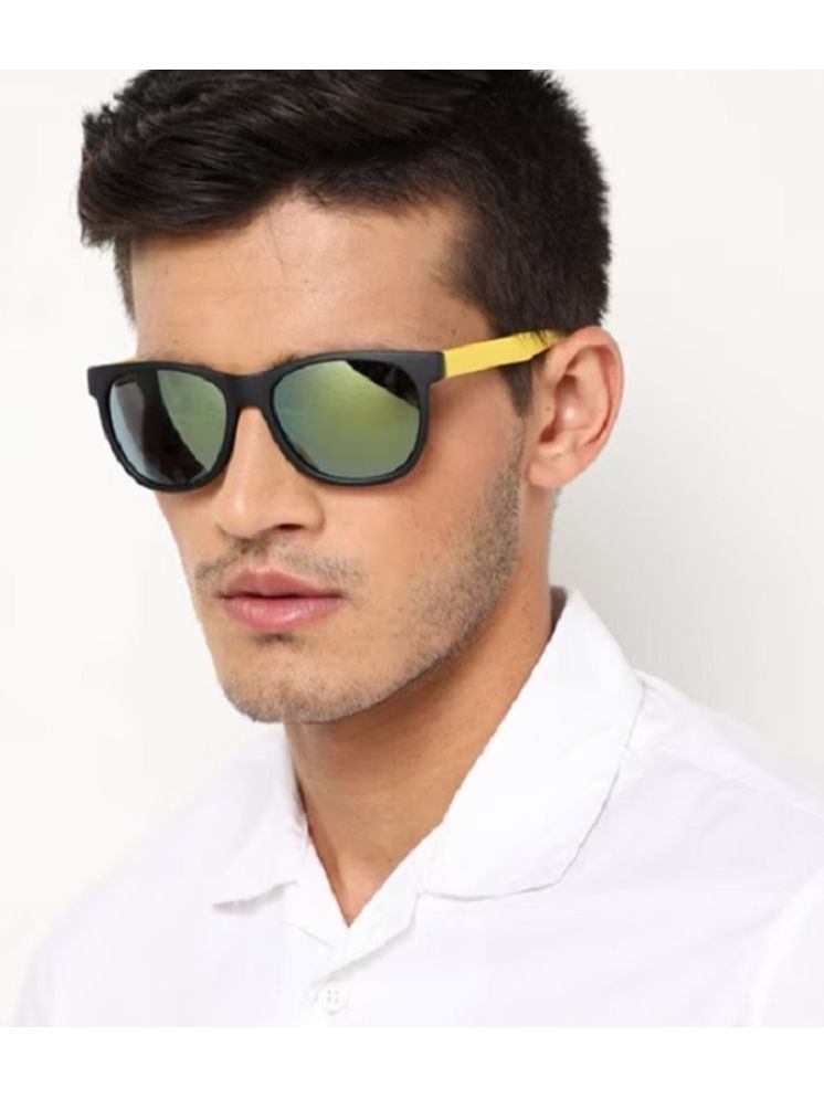     			Sunnies Black Square Sunglasses ( Pack of 1 )