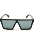 CHORIOTIS Black Square Sunglasses ( Pack of 1 )