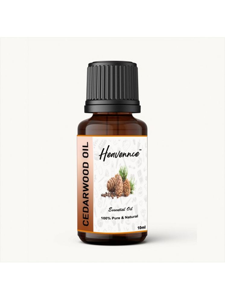     			Heavennce Cedarwood Aromatherapy Essential Oil Aromatic With Dropper 10 mL ( Pack of 1 )