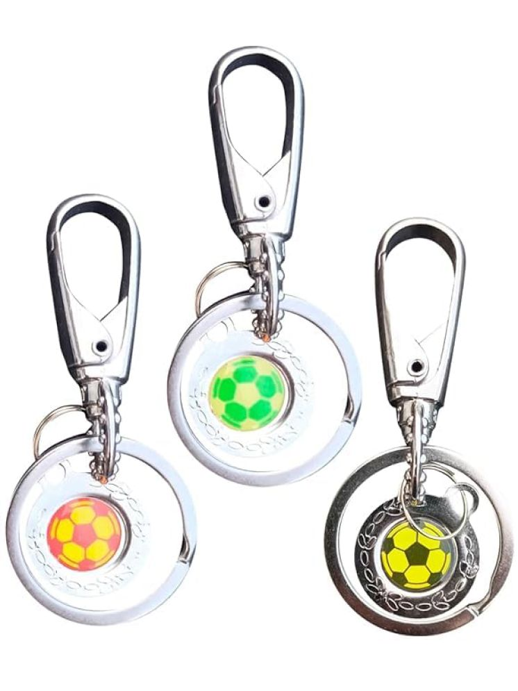     			La Belleza Multicolor Men's Lanyard Keychain ( Pack of 4 )