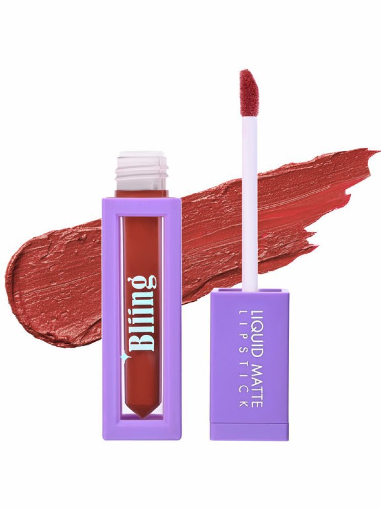     			Bliing Liquid Matte Lipstick - Long-Lasting, Kiss-Proof, Waterproof for All-Day Wear - TOASTED