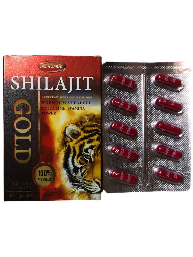     			Dr chopra Shilajit gold power and stamina increase capsule 10