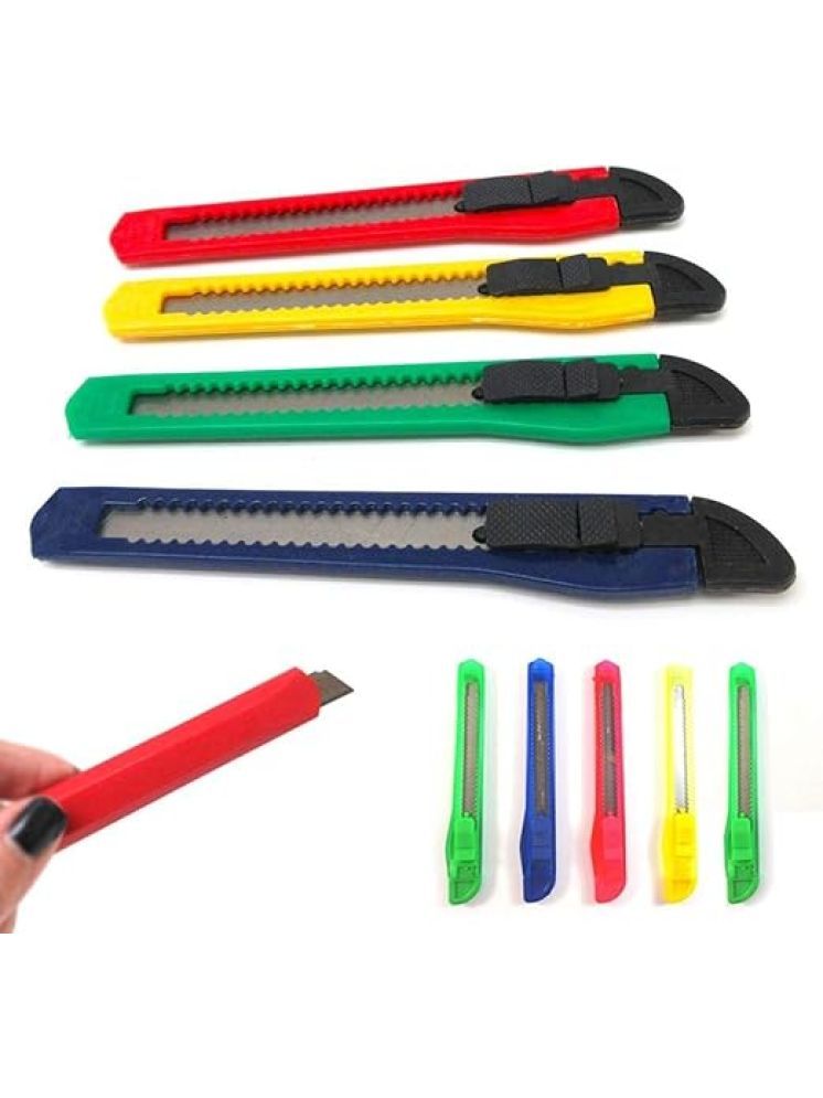     			Eclet 1 Carton Cutter(9mm) Blade Snap Off Cutter Utility Knives Retractable Snap-Off Knife