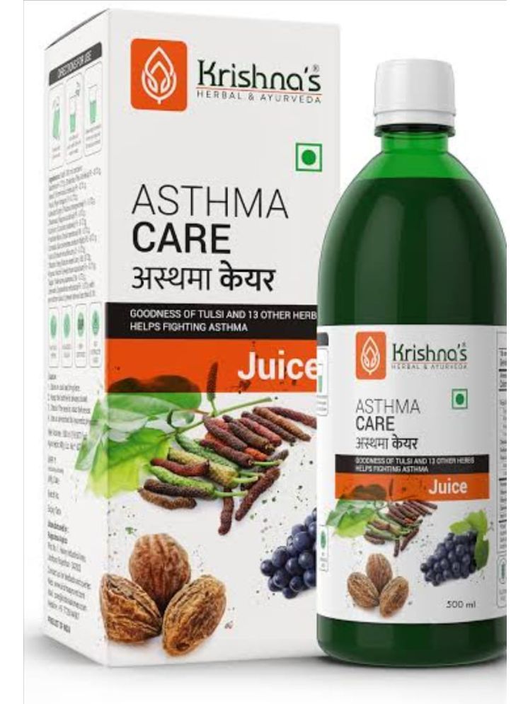     			Krishnas KRISHNA ASTHMA CARE JUICE (PACK OF 2) 500 ML