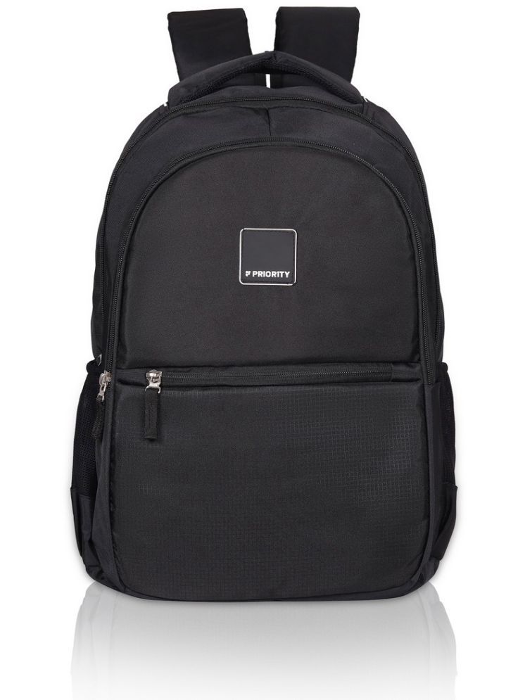     			Priority 38 Ltrs Black Laptop Bags