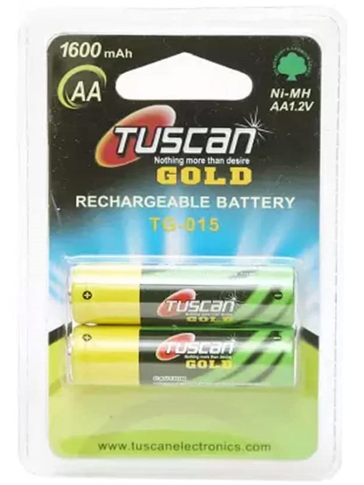     			Tuscan (TG-015) 1.2 V NI-MH 1600 mAh Rechargeable Battery For Camera ( Pack of 1 )