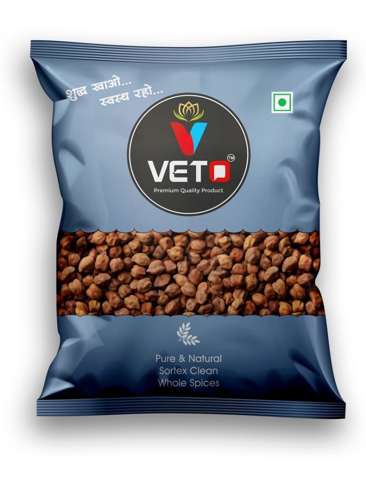     			Veto Unpolished Black Chana | 500 gm