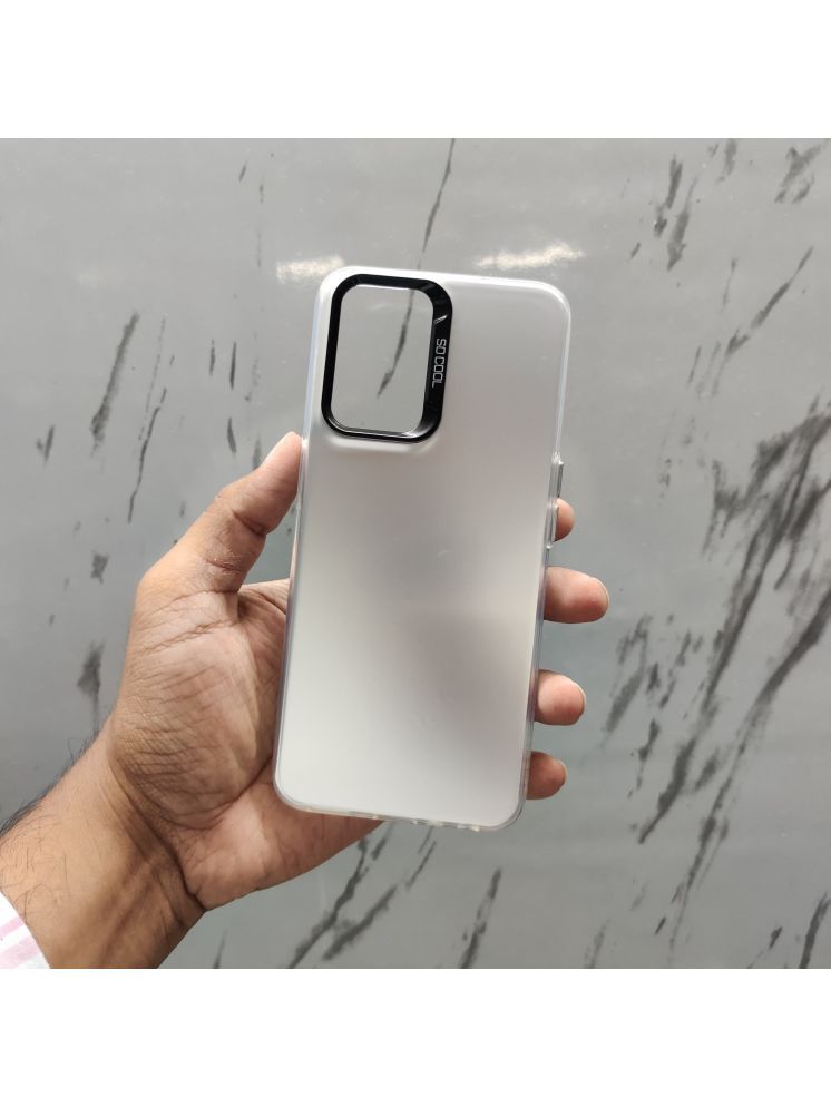     			ZAMN Plain Cases Compatible For Hard Shell Cases Realme narzo 30 5G ( )