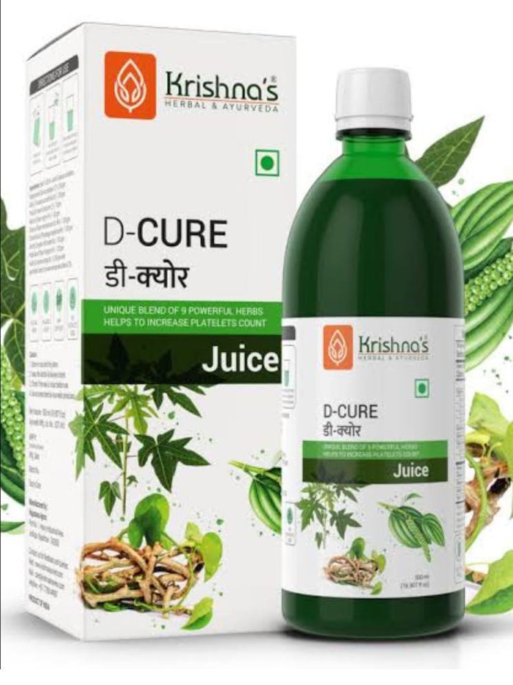     			krishna Herbal KRISHNA D -CURE JUICE 500 ML (PACK OF 2)