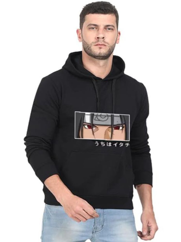     			ATIGIANO APPAREL Fleece Hooded Men's Sweatshirt - Black ( Pack of 1 )