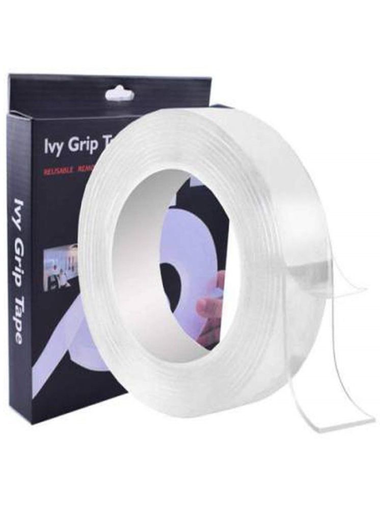     			ATIPRIYA Transparent Double Sided Nano Tape ( Pack of 1 )