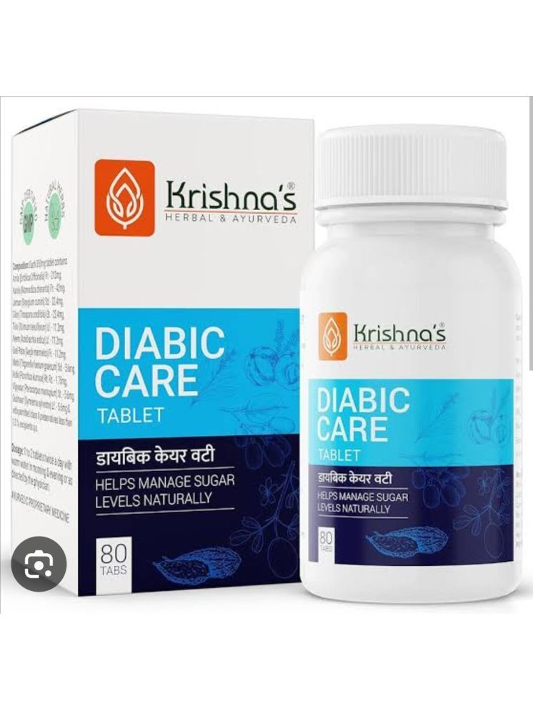     			Krishnas DIAB-I-C CARE VATI 80 TABS (PACK OF 2)