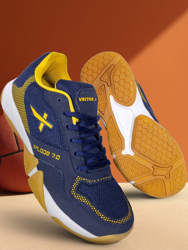     			Vector X XPLODE-7.0 Navy Non-Marking Yellow Unisex