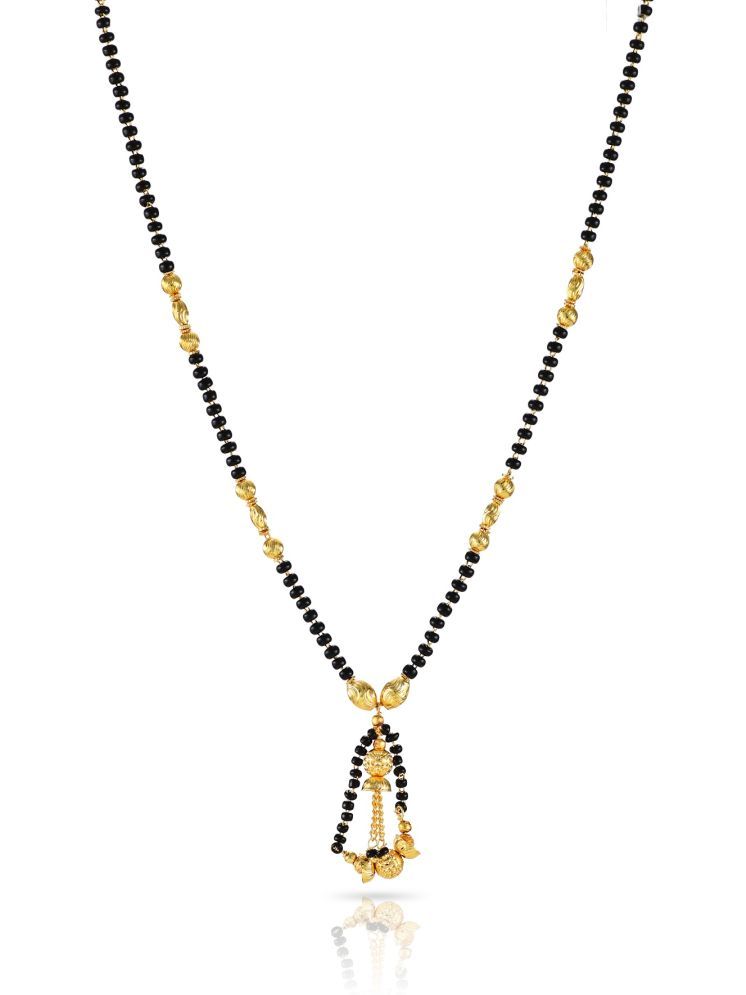     			AKLINA Golden Mangalsutra ( Pack of 1 )