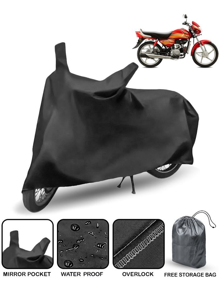     			CARNEST Bike Body Cover for Honda HF Deluxe ( Pack of 1 ) , Black