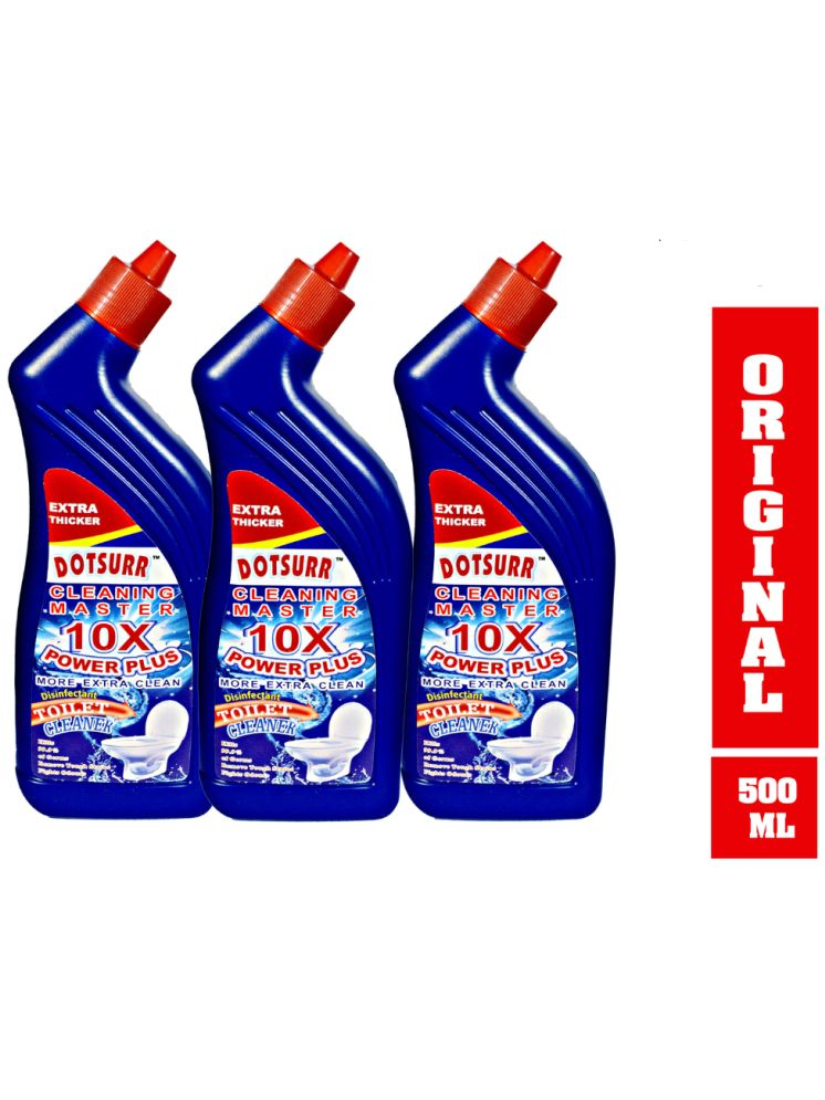     			Dotsurr cleaning master Disinfectant Original Liquid Toilet Cleaner Ready to Use Liquid Original 1 Pack of 3