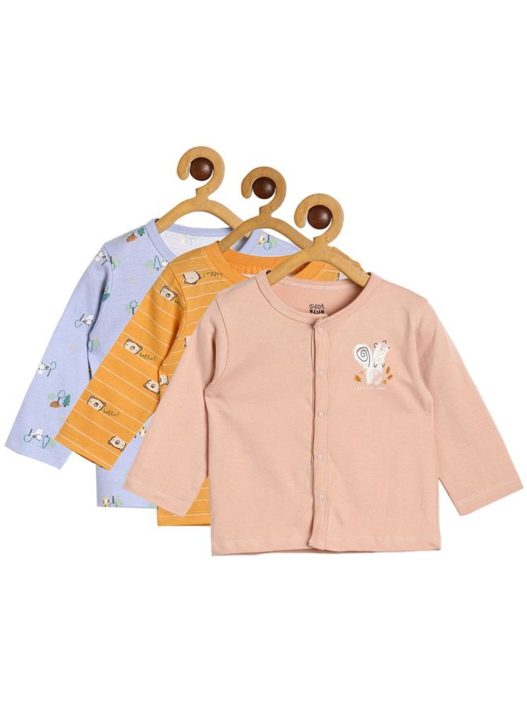     			MINI KLUB Multi Baby Boy Shirt ( Pack of 3 )