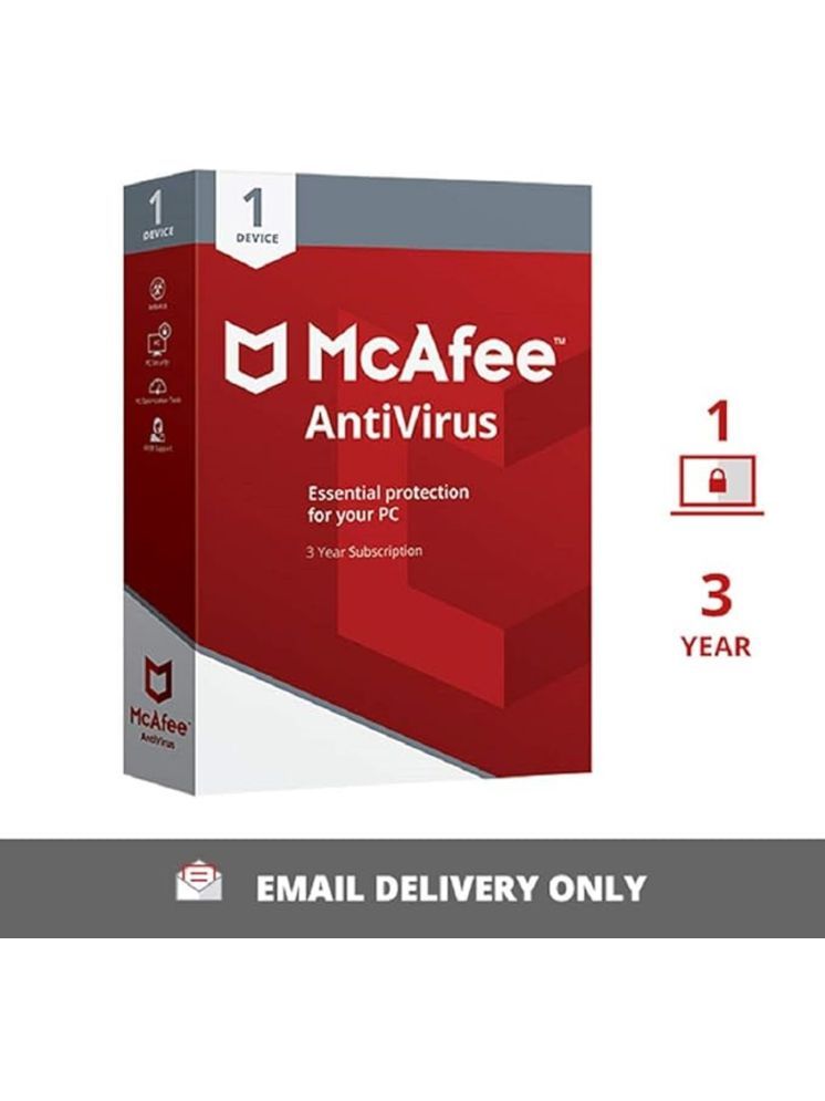     			McAfee Antivirus Latest Version ( 1 PC / 3 Year ) - Activation Code-Email Delivery