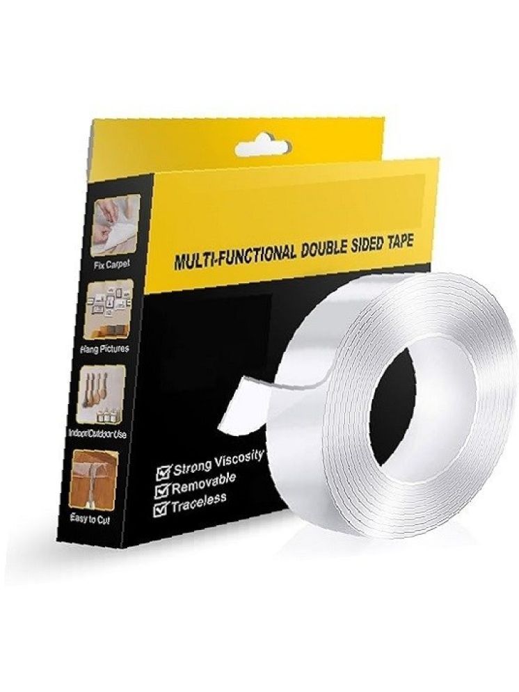     			Eclet Transparent Double Sided Nano Tape ( Pack of 1 )