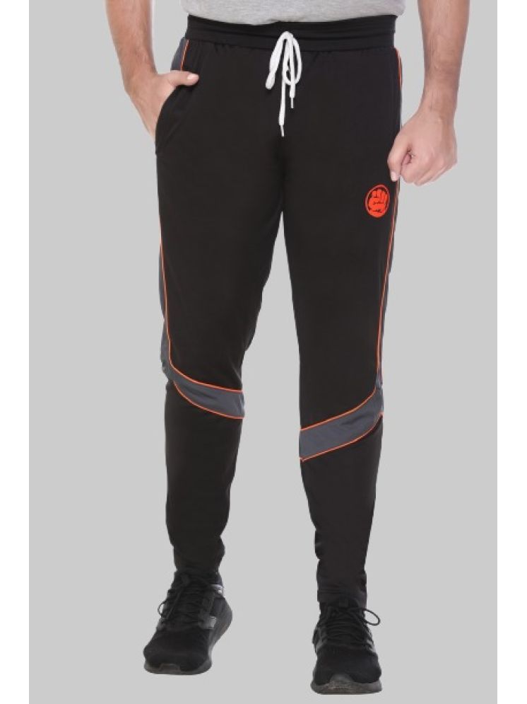     			LEEBONEE Black Polyester Men's Trackpants ( Pack of 1 )