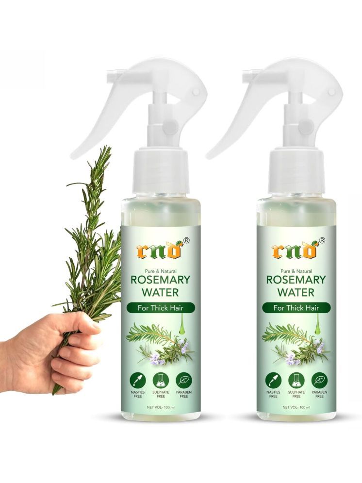     			RND Organic Rosemary Water For Hair Repair Spray - Pack of 2 Hair Sprays 200 mL