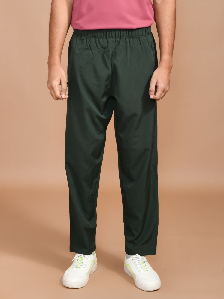     			SKYKNIT Green Polyester Men's Trackpants ( Pack of 1 )